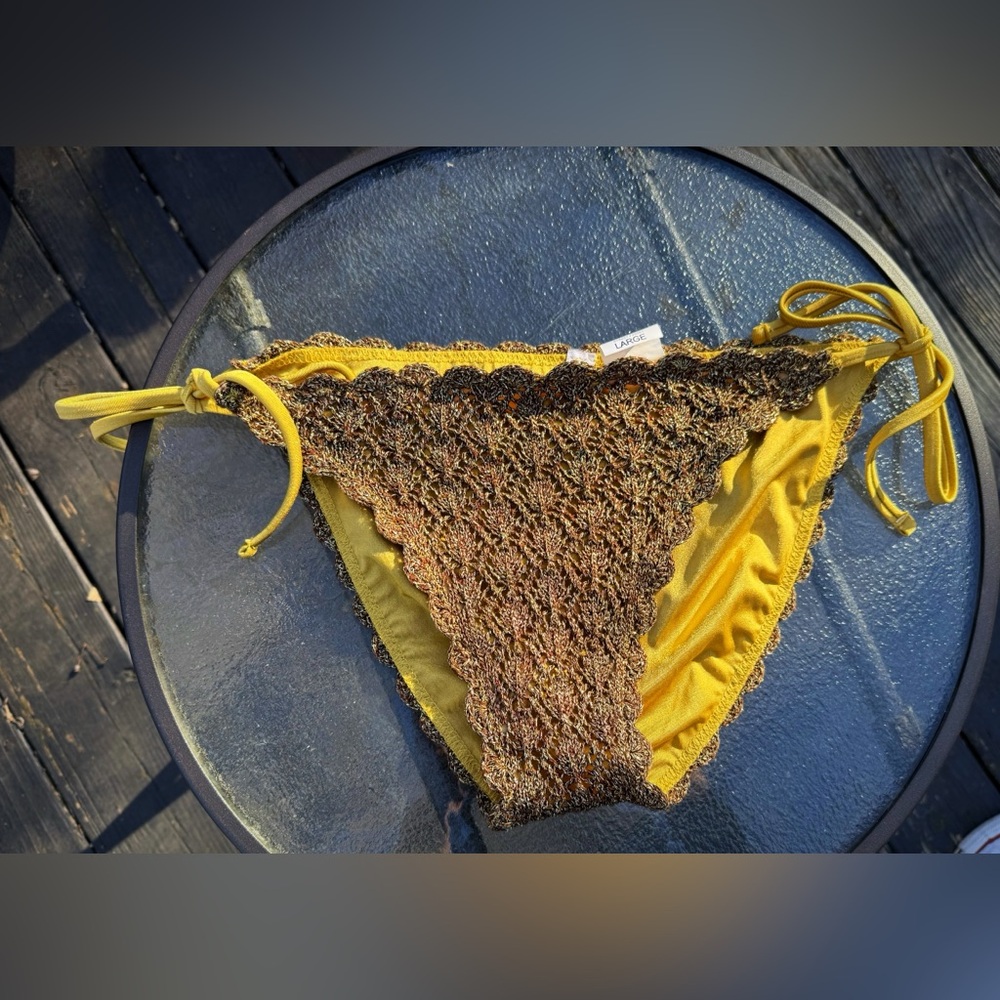 BECCA Crochet Swim Bottom by BECCA